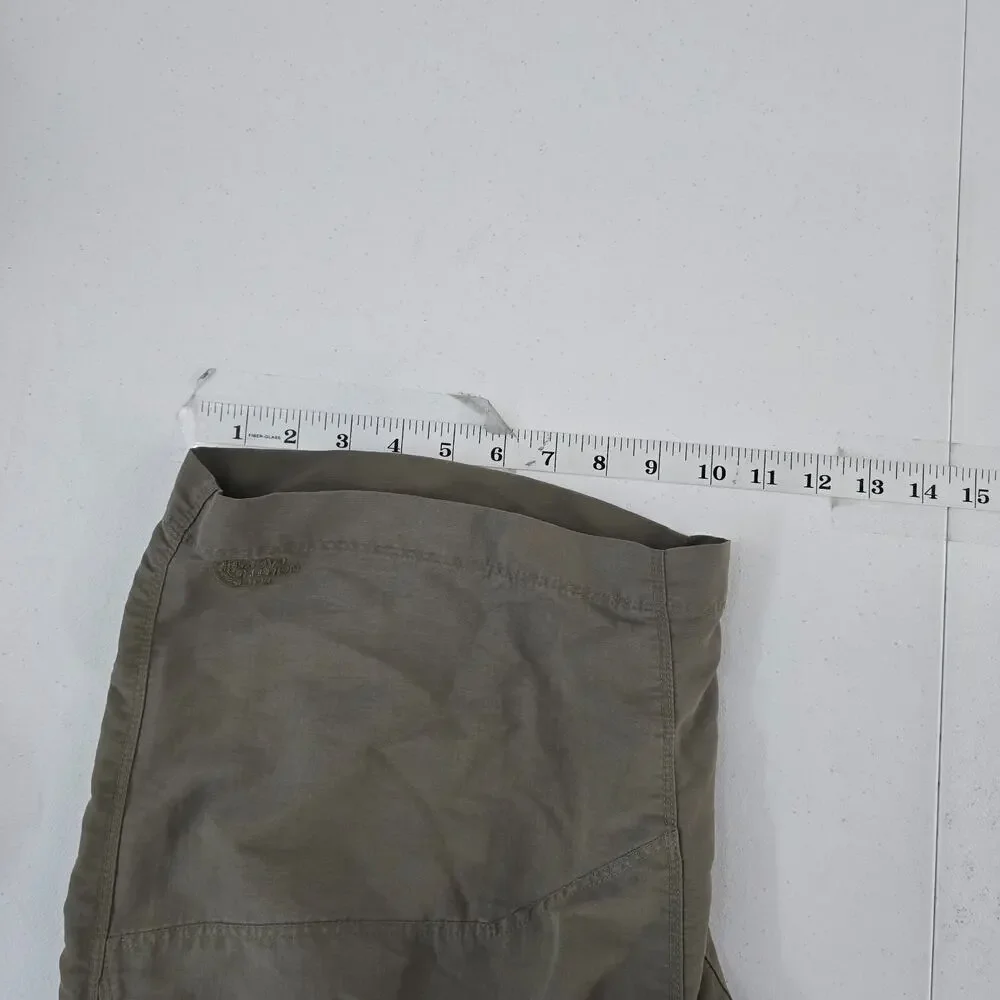 The North Face Men’s AXEZ Cargo Shorts Green Size 34 Outdoor Hiking Utility 6374